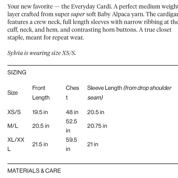 OZMA Everyday Cardigan in Red - Picture 8 of 8